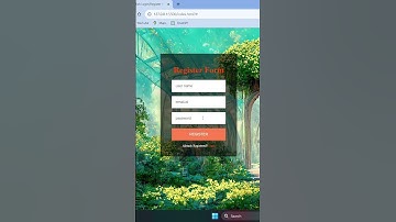 Login Form Using HTML CSS |#shorts #coding #youtubeshorts #webdevelopment #shortvideo #frontend #css