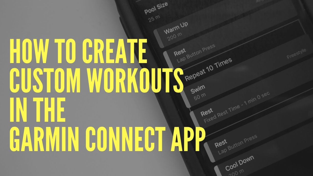 CONNECT: CUSTOM WORKOUTS - YouTube