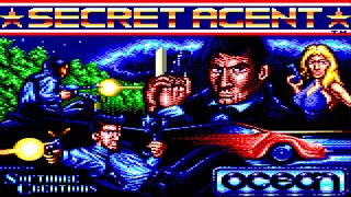 [Amstrad CPC] Secret Agent - Sly Spy (+music added!!) - Longplay