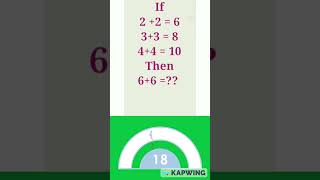 Test Your Brain | Math Puzzle | Riddles | #logicalvideos #shorts #trending #knowledgeispower screenshot 5