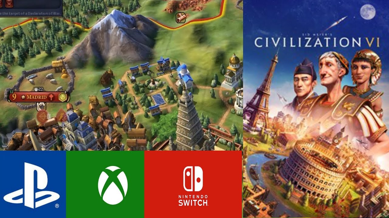 Civilization VI Consoles The VI Xbox, Switch) - YouTube