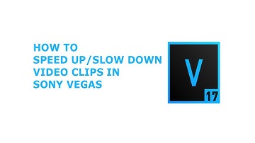 How to Speed Up Video In Sony Vegas | Slow Down Video | Time Stretch Sony Vegas