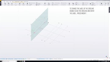 Tekla 2017 basics   Additional grid lines and useful shortcuts