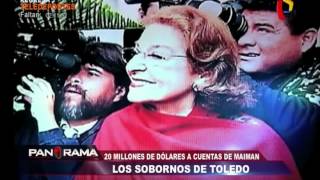 Los sobornos de Toledo: 20 millones de dólares de Odebrecht