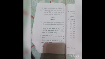 GST paper ,6th sem b.com ,gurugram University