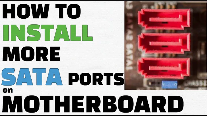 Install more SATA ports on a Computer