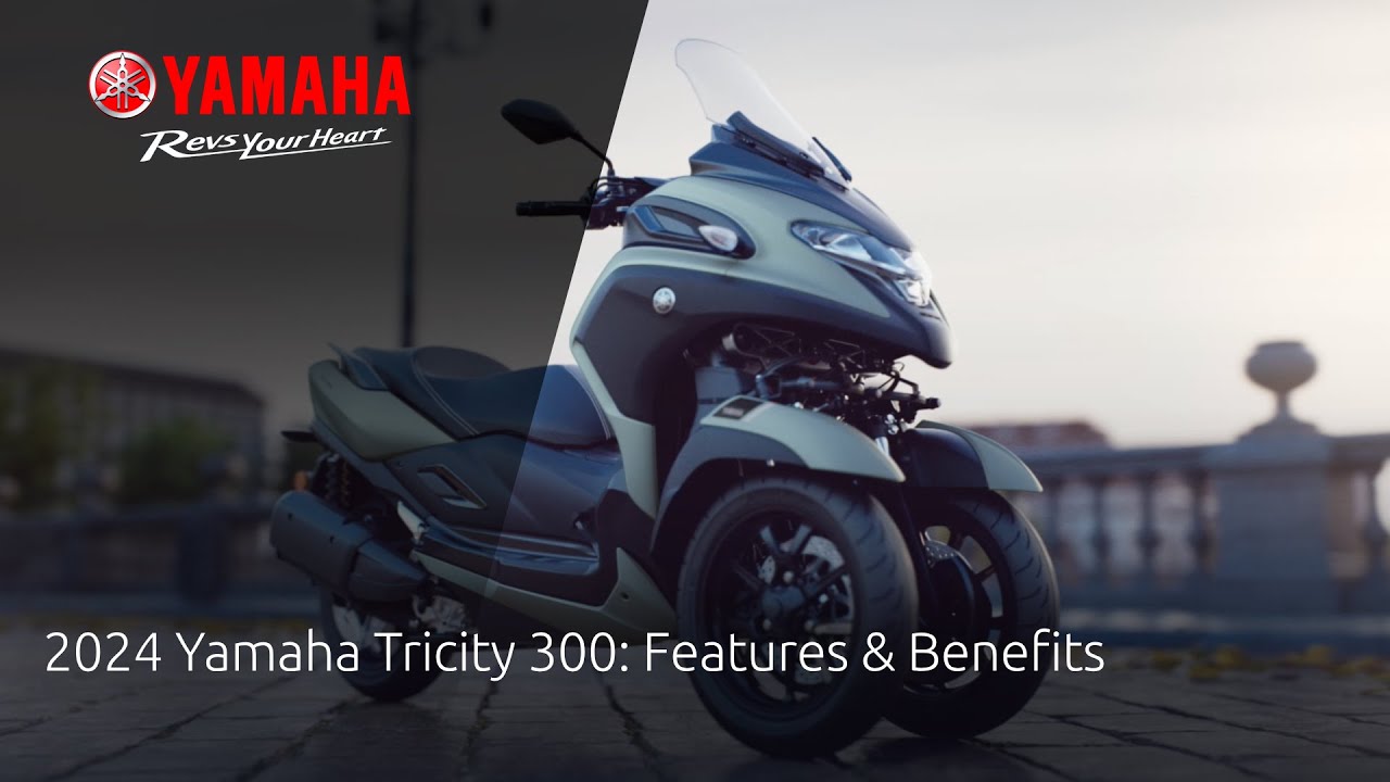 Yamaha Tricity 300 2020: ¡un scooter de tres ruedas y gama alta  espectacular!