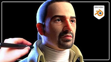 Creating a Photorealistic 3D Character Portrait ft. New Hair System | Blender 3D