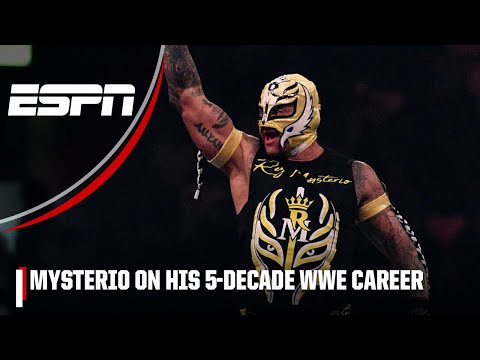 'I've wrestled in FIVE DECADES & I still LOVE IT' ? - Rey Mysterio on his WWE career | WWE on ESPN