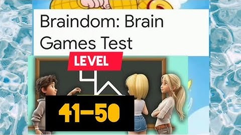 Braindom :Brain Games Test- Level 41-50 #puzzle #gameplay