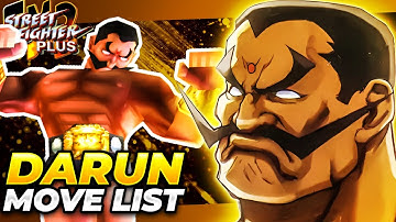 DARUN MISTER MOVE LIST - Street Fighter EX2 Plus (SFEX2P)