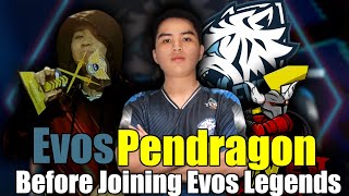 Mobile Legends - PENDRAGON BEFORE JOINING EVOS LEGENDS! WHO IS PENDRAGON?