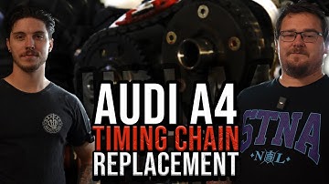 Audi Timing Chain Replacement | B8/B8.5 A4 CAEB Engine