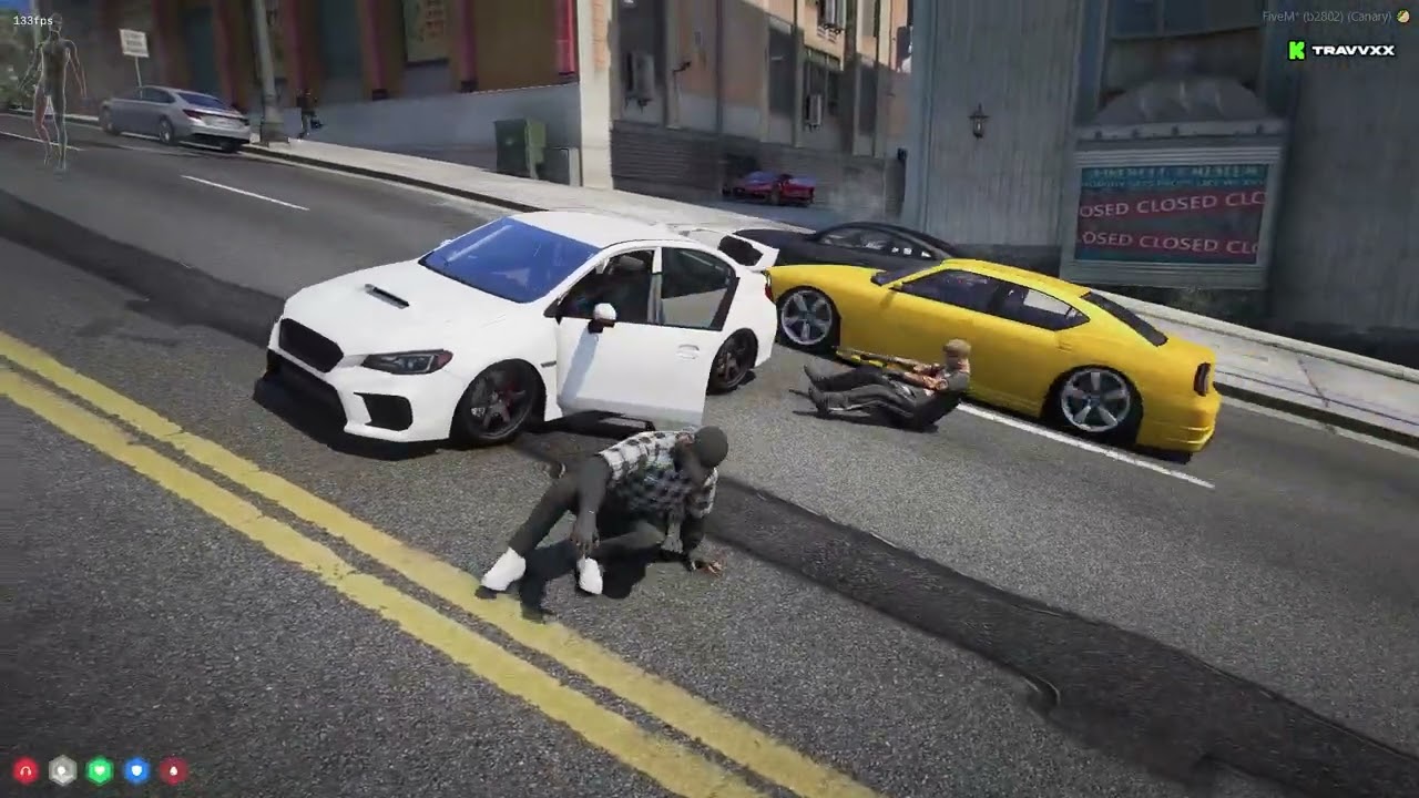 Hydra Gang loses fight to Cypress at Up-n-Atom. [MULTIPOV] | GTA NoPixel 4.0