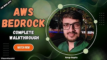 How AWS Bedrock Works | Complete Walkthrough of AWS Bedrock for AI