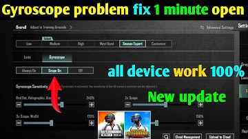 How to Fix Gyroscope Not Working in iphone | 100 % fix it in PUBG mobile | solve it and BOSST GYRO