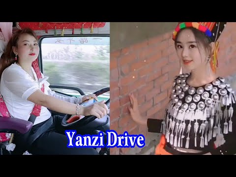 Nữ tài xế xe tải xinh đẹp Yanzi và hành trình vận chuyển hàng hóa Mới Nhất