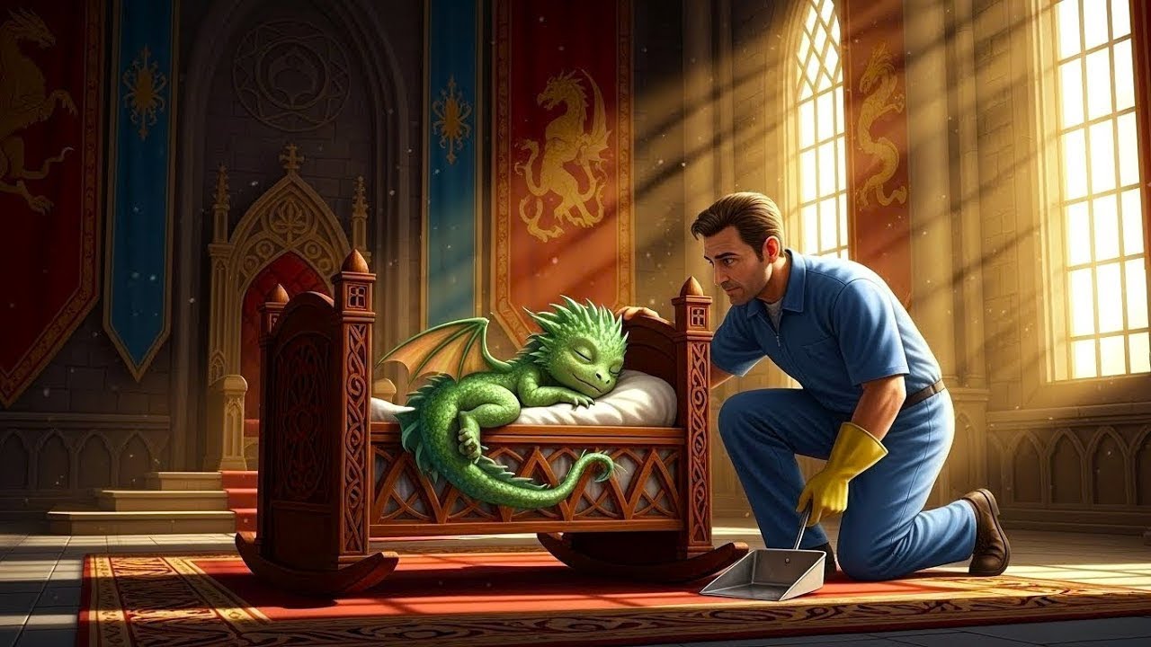 Kein Arzt konnte der Drachenprinzessin helfen … bis ein menschlicher Diener unter ihr Bett schaute..