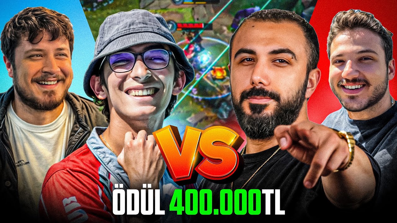 BU OYUNU OYNADIĞIMI KİMSE BİLMİYORDU! 400.000 TL ÖDÜLLÜ KARŞILAŞMA! WILD RIFT | Barış Can