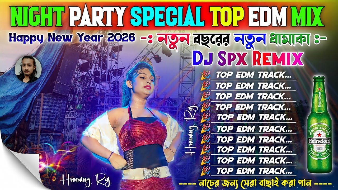 New Year Special Top Edm Mix 💥|| Only Night Party 🎉|| Dj Spx Remix 📀|| Dj Sidoy Remix New Edm Song 