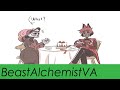 Alastor and rosie gossiping hazbin hotel comic dub