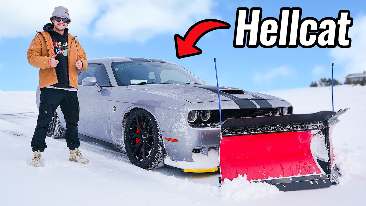 Snowplow Muscle Car!