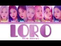 Tribe   loro lyrics color coded hanromeng