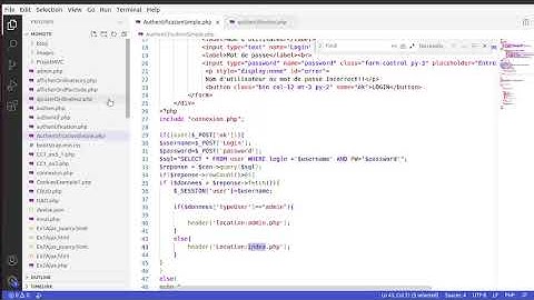 php vidéo 43 : Variable de Session ( $_Session / Session_start())