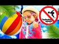 Nastya Artem and Mia talk about the rules of conduct for children