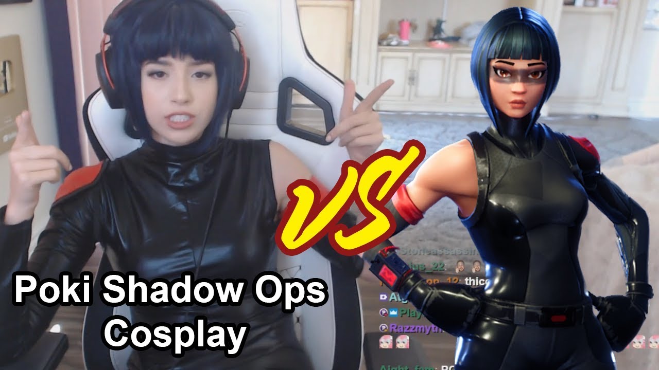 poki shadow ops cosplay - fortnite clips - YouTube.