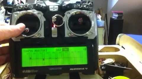 HiTec Aurora 9 dead band issue on throttle