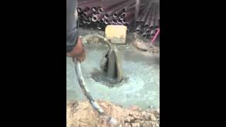 التجهير للحقن النهائى  preparation of final grouting micropile softec group