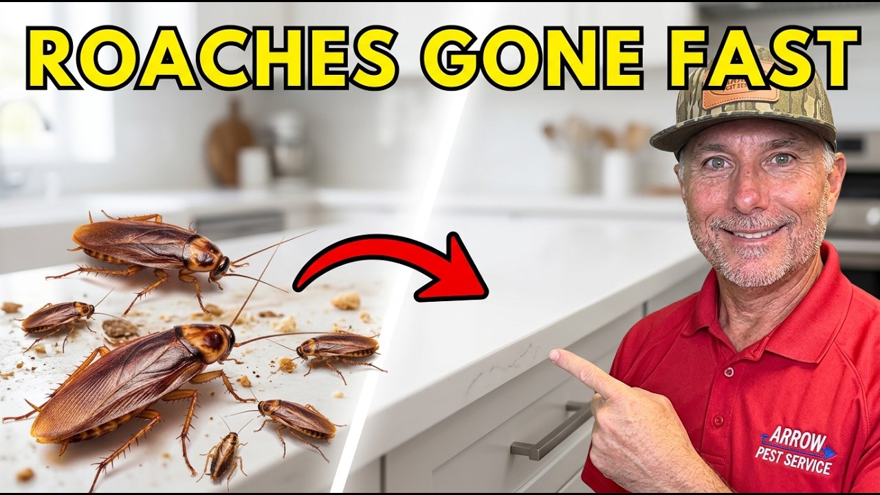 Worst German Roach Infestation Ever!