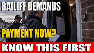 Bailiff at Your Door 7 Things to Check Before You Pay