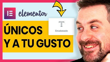 ⭐Aprende a Crear TÍTULOS con Elementor ÚNICOS para tu PÁGINA WEB (en menos de 3 Minutos) ⏰