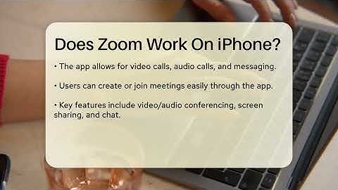 Does Zoom Work On iPhone? - Talking Tech Trends