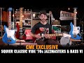 CME Exclusive Squier Classic Vibe &#39;70s Jazzmaster &amp; Bass VI | CME Gear Demo | Ehmed Nauman
