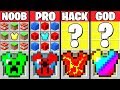 Minecraft Battle: SUPER CHESTPLATE CRAFTING CHALLENGE - NOOB vs PRO vs HACKER vs GOD Funny Animation