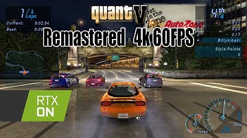 Need for Speed Underground Ultra Graphics Mod QuantV 4k 60FPS