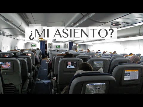 Video: ¿Dónde está el asiento 1f en un avión?