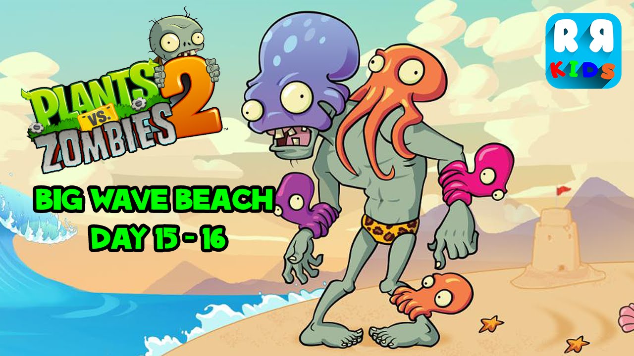 Plants vs. Zombies 2: Big Wave Beach Quick Walkthrough and Strategy Guide -  UrGameTips