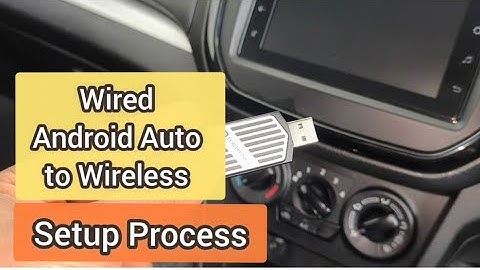 Convert Wired Android Auto to Wireless || @bsrsvlogs