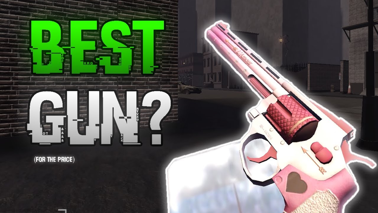 Is THIS the BEST GUN in Roblox Criminality? (+montage at the end)