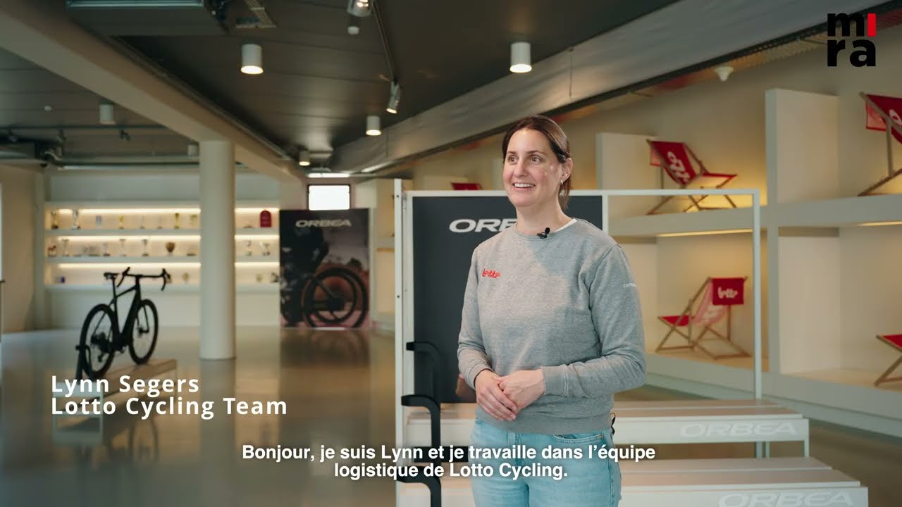 TÉMOIGNAGE | Lotto Cycling Team utilise MIRA dans l'entrepôt