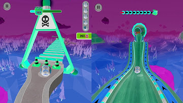 Going Balls Vs Reverse Balls Speedrun Walkthrough Gameplay