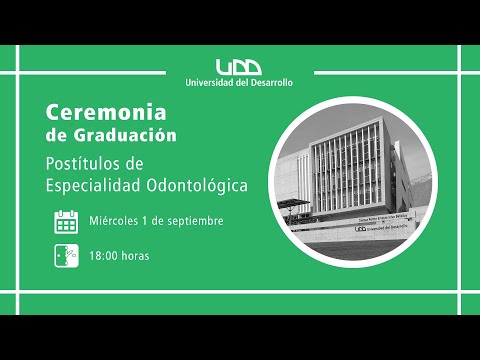 Ceremonia de Graduación | Postítulos de Especialidad Odontológica | Sede Santiago