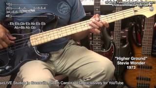 Video thumbnail of "30 World Famous Bass Guitar Riffs And Memes With TABS  @EricBlackmonGuitar"