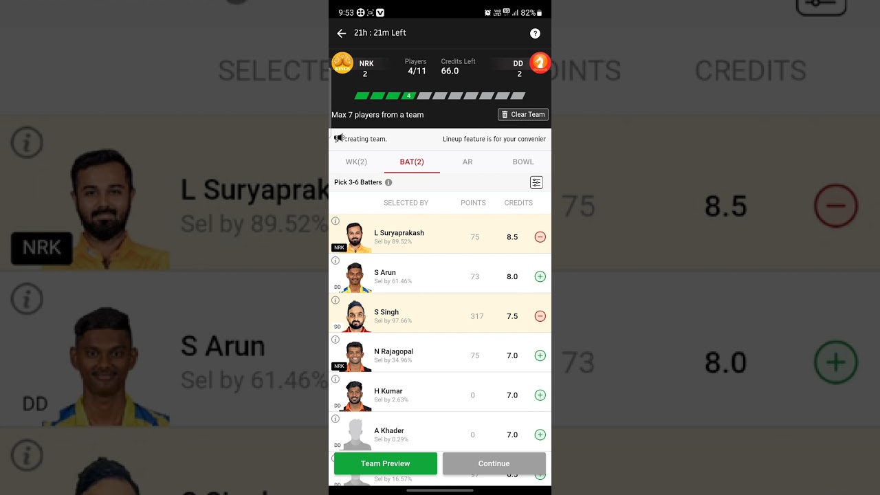 NRK vs DD Dream11 Team Prediction || GL+SL NRK vs DD Dream11 Team Prediction || Jackpot team nrkvsdd