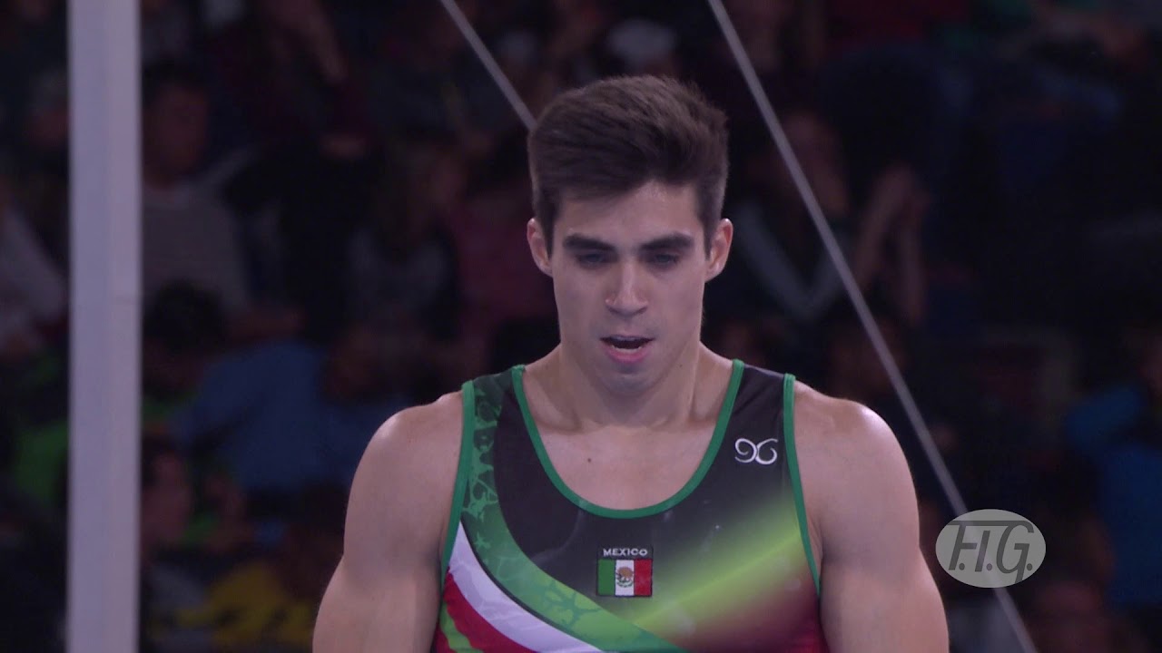 2019 Artistic Worlds Stuttgart Ger Daniel Corral Mex Qualifications Floor Exercise Youtube