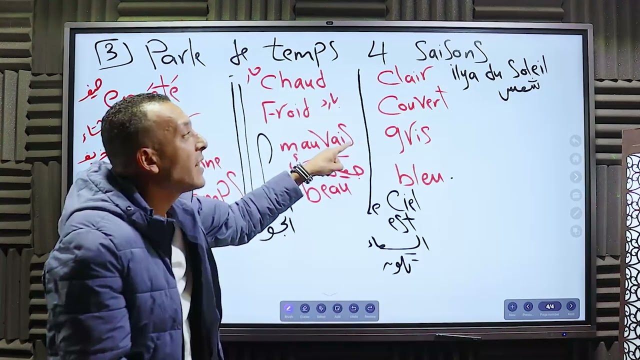 ليلة امتحان الصف الثاني الثانوي للغة الفرنسية ﴿ترم اول﴾